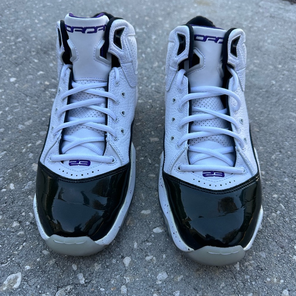 Nike Air Jordan B'Loyal Shoe "Space Jam" 315317-115 White Black Men's Size 8.5 - Picture 2 of 9